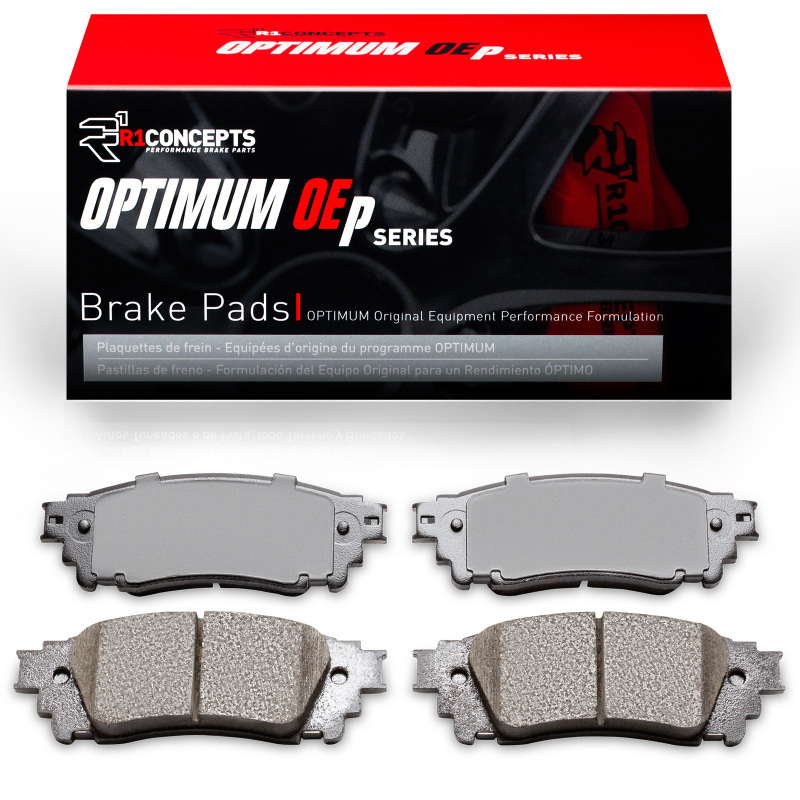 Lexus NX300h Brake Pads - Rear - R1 Concepts - Optimum OE - `15-`21